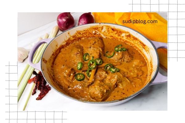 singapore style chiken curry