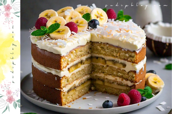 Coconut Banana Cake